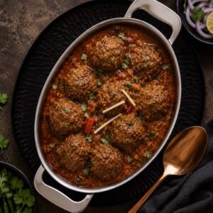 Beef Kofta Salan